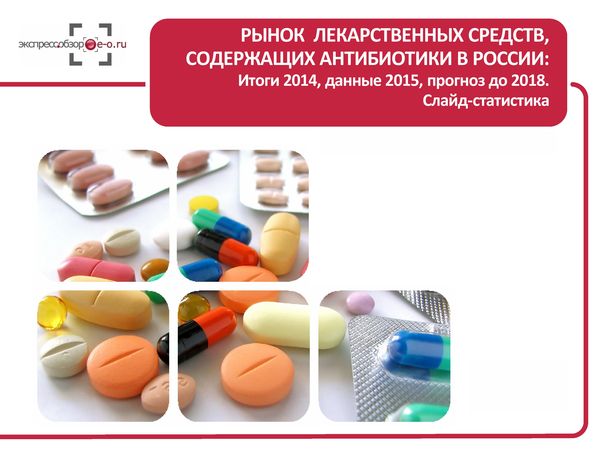 Рынок лекарственных средств, содержащих антибиотики в России: данные 2023 и итоги 2022, прогноз до 2026