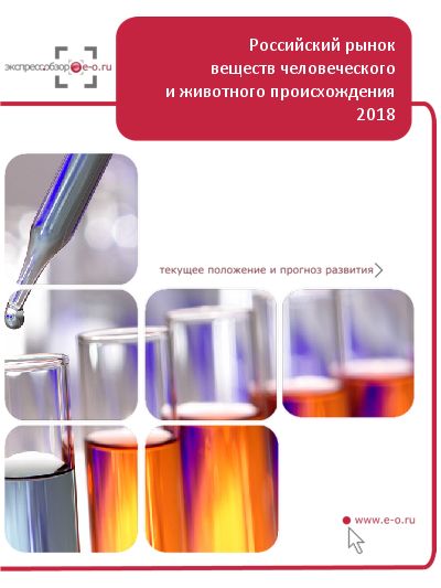 Рынок веществ человеческого или животного происхождения в России: данные 2023 и итоги 2022, прогноз до 2026