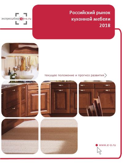 объем рынка мебели для кухни 2015