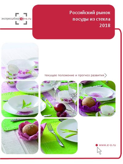 Рынок посуды из стекла в России: данные 2021 и итоги 2020, прогноз до 2024