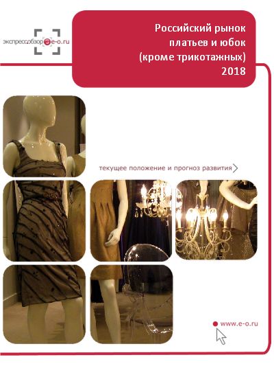 Рынок платьев и юбок в России: данные 2021 и итоги 2020, прогноз до 2024