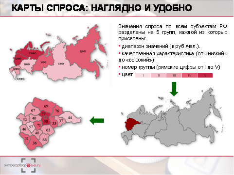 Карты спроса на детские товары